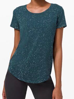 Lululemon Love Tee Speckled Short Sleeve Top - Size Small/Medium